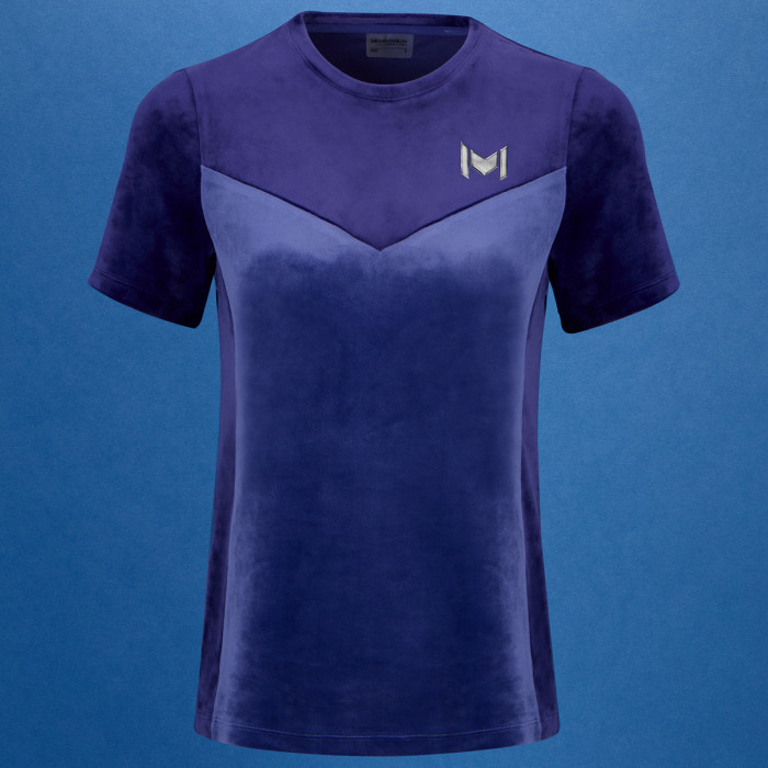 T-shirt MOURATOGLOU APPAREL femme match velour paris
