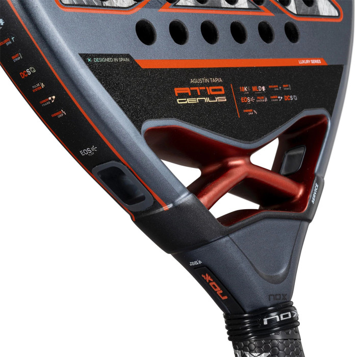 NOX at10 genius 18k padel racket by agustin tapia NOX at10 genius 18k padel racket by agustin tapia