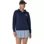ASICS sieviešu sporta džemperis Nagino ar 1/4 rāvējslēdzēju