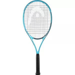 HEAD MX Attitude Elite zils tenisa rakete (265 g) ar tenisa stīgu