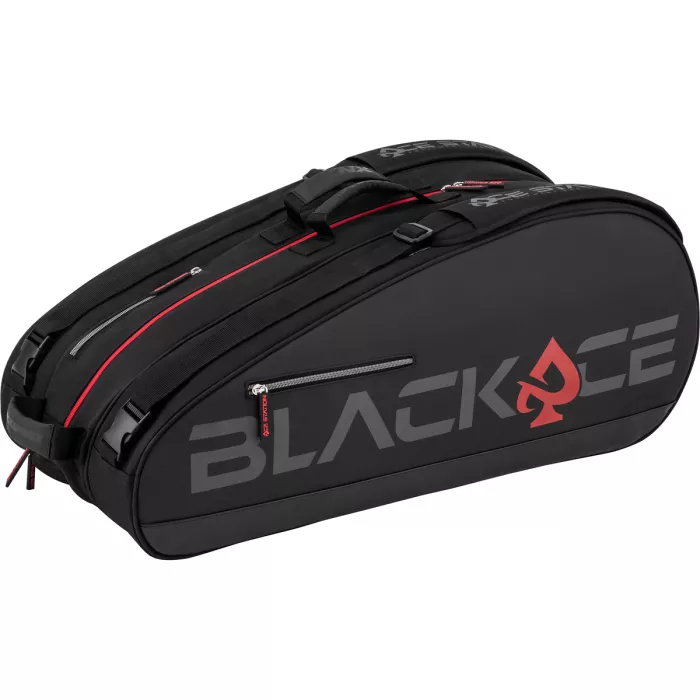 Somma PRO KENNEX ace station 12 pack bag melna/sarkana