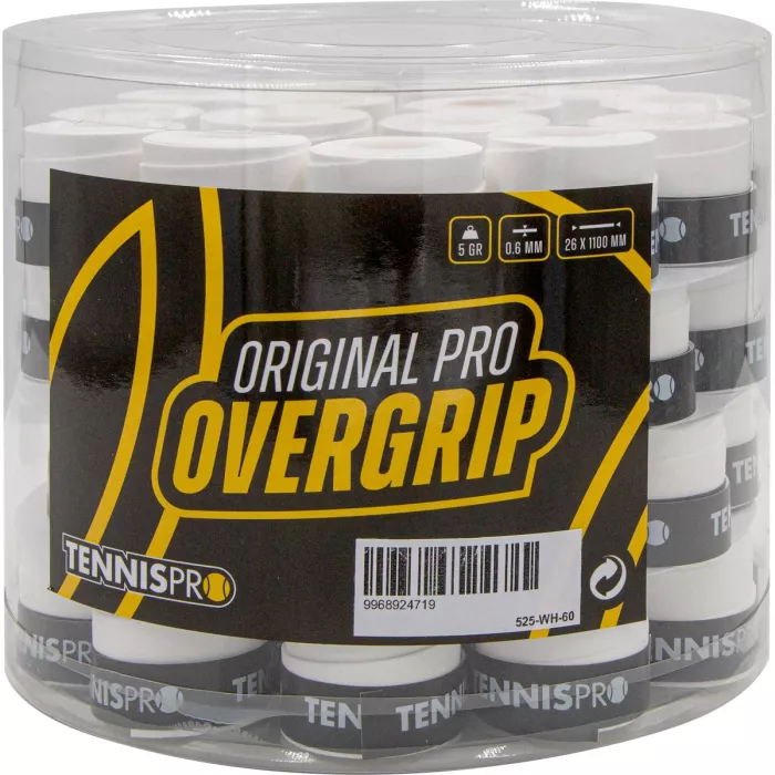 60 TENNISPRO original pro pārklājuma saites
