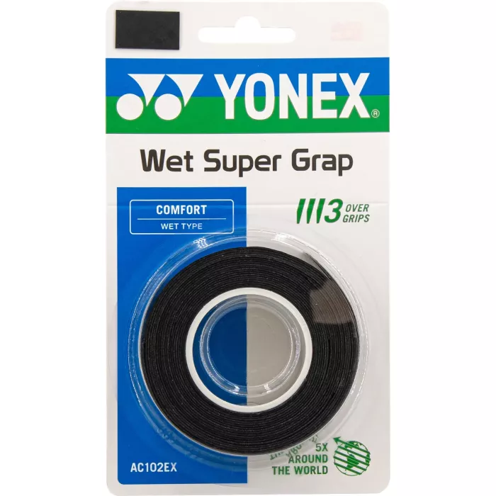 3 YONEX Super Grap AC 102 virslentes