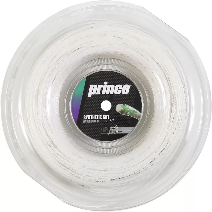 PRINCE Synthetic Gut with Duraflex stīgas spole (200 metri)
