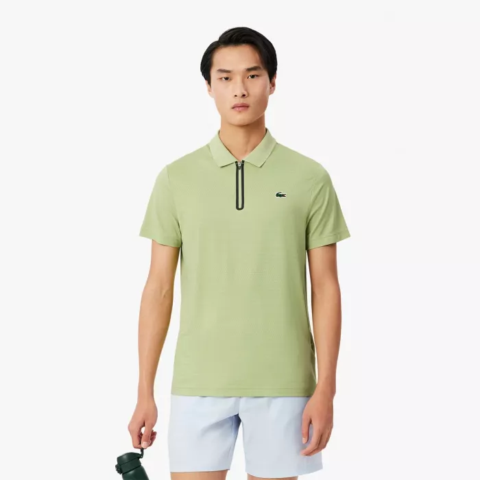 Polo LACOSTE athlete on court miami