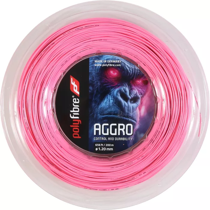 POLYFIBRE Aggro tenisa stīgas spole (200 metri)