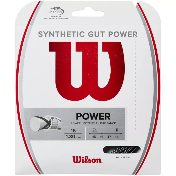 WILSON Synthetic Gut Power tenisa stīga (12,20 metri)