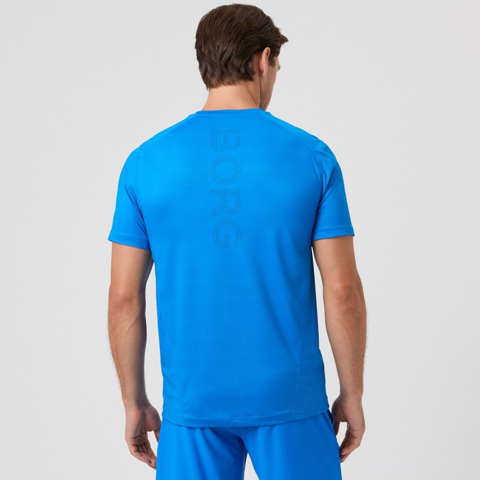 T-shirt BJORN BORG ace mesh panel