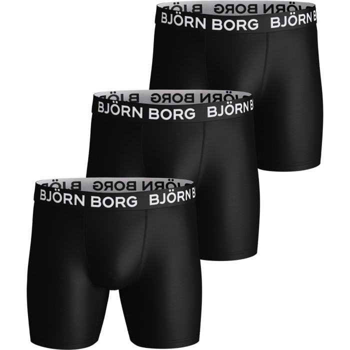 Pack de 3 boxers sports microfibre