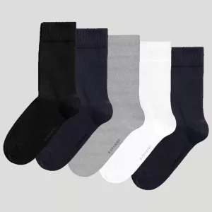 5 paires de chaussettes BJORN BORG essential (mid)