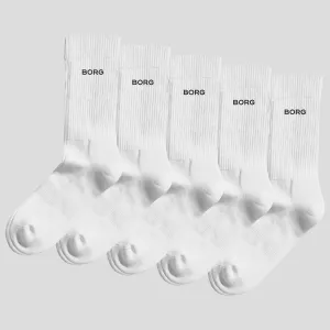 5 paires de chaussettes BJORN BORG essential (mid)