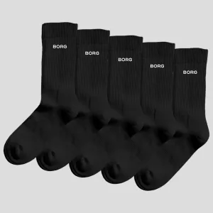 5 paires de chaussettes BJORN BORG essential (mid)