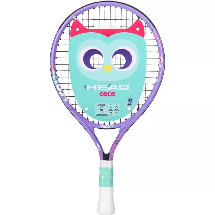 HEAD junior coco 17 violets tenisa rakete