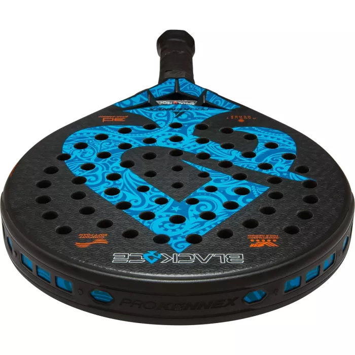 Padel PRO KENNEX kinetic black ace blue racket