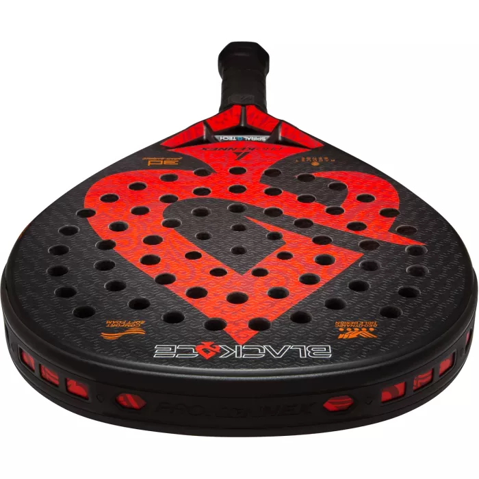 Padel PRO KENNEX kinetic black ace red racket