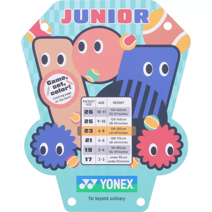 YONEX junior 23 ocean blue racket