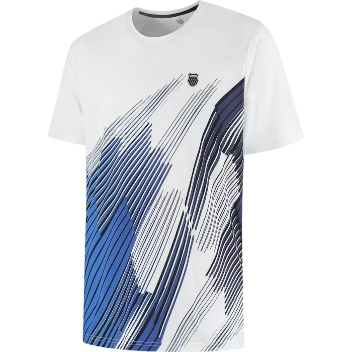 T-shirt K-SWISS hypercourt print crew 6