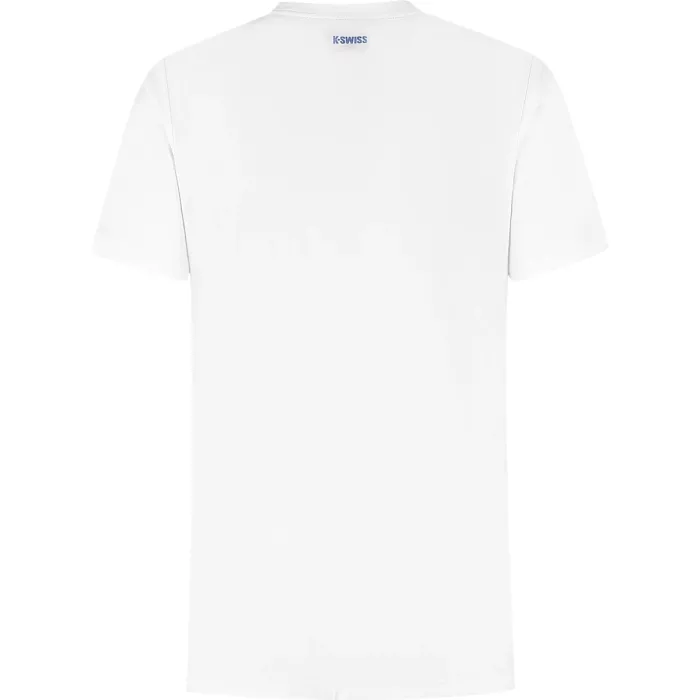 T-shirt K-SWISS hypercourt print crew stripe