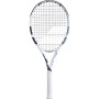 Raquette BABOLAT evo drive lite white (255 gr) (cordee)