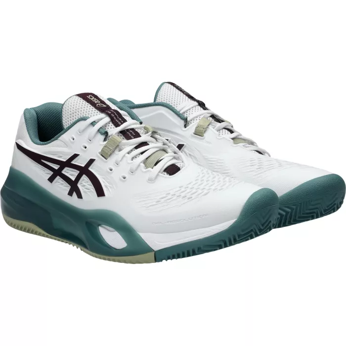 ASICS Gel Resolution X dzeltenās māla kortu apavi