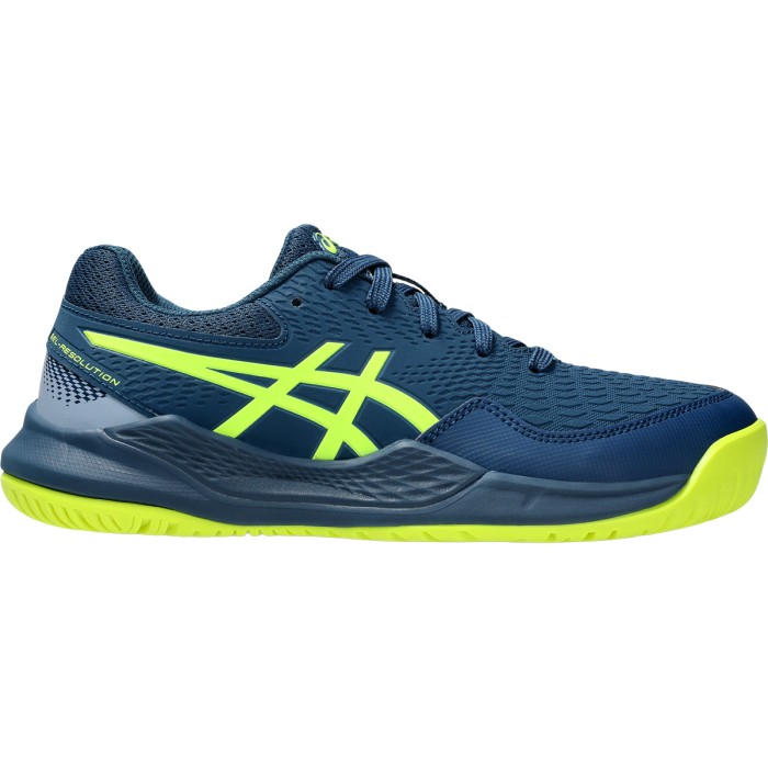 Chaussures ASICS junior gel resolution 9 gs toutes surfaces