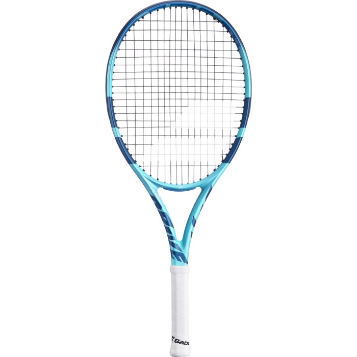 Raquette BABOLAT pure drive junior 26 light blue (250 gr) (cordee)