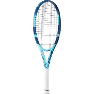 Raquette BABOLAT pure drive junior 25 light blue  (240 gr) (cordee)