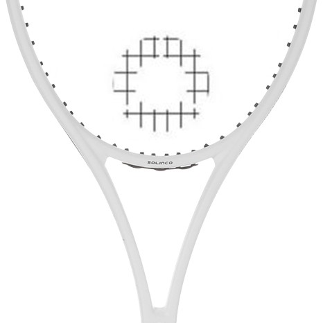 SOLINCO whiteout tennis racket (290 gr)