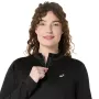 T-shirt ASICS femme core manches longues 1/2 zip