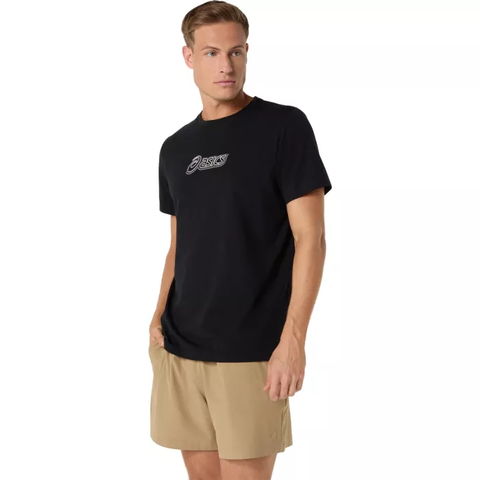 T-shirt ASICS training logo graphic