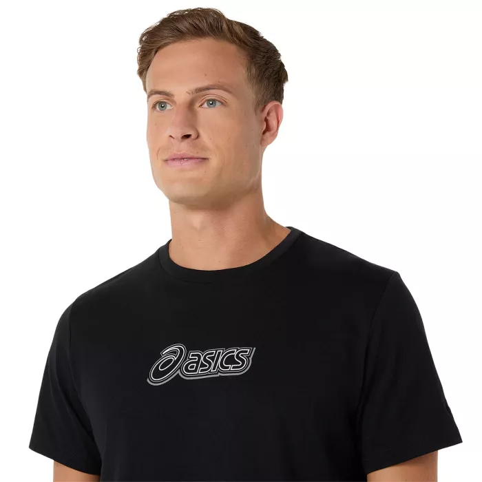 T-shirt ASICS training logo graphic