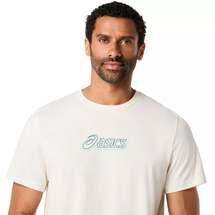 T-shirt ASICS training logo graphic