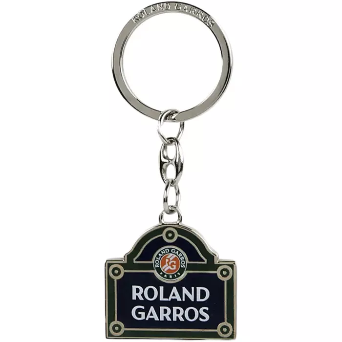 ROLAND GARROS key ring street sign