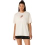 T-shirt ASICS femme court graphic paris