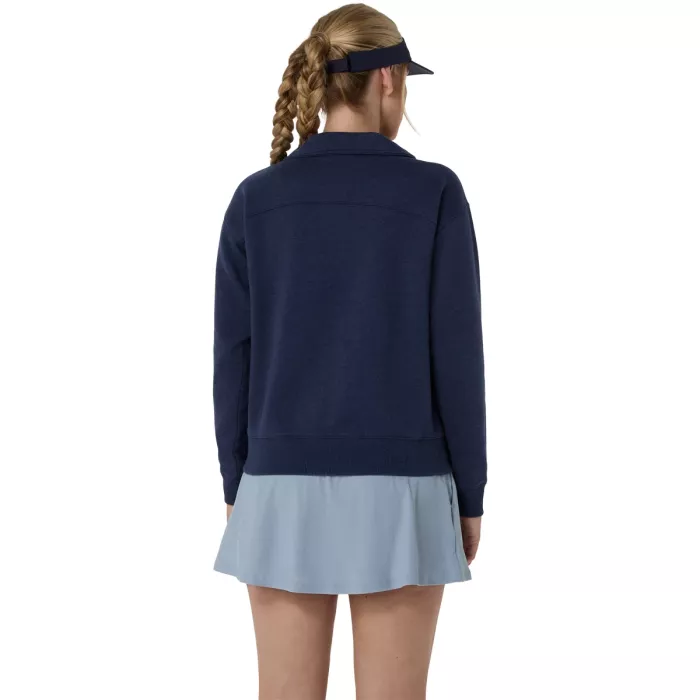 Sweat ASICS femme nagino 1/4 zip