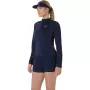 T-shirt ASICS femme paris manches longues 1/2 zip