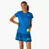 YONEX sieviešu elite AO zils T-krekls