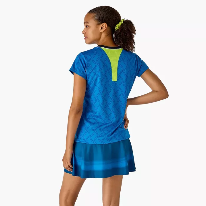 Polo YONEX femme elite ao blue