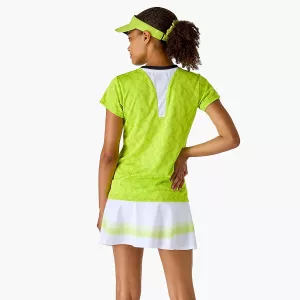 Polo YONEX femme elite ao fresh lime