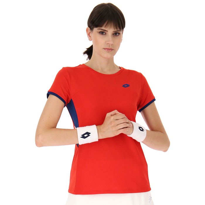 T-shirt LOTTO femme squadra iii