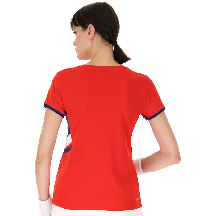 T-shirt LOTTO femme squadra iii