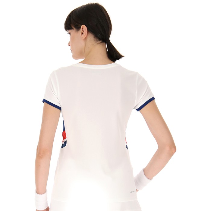 T-shirt LOTTO femme squadra iii
