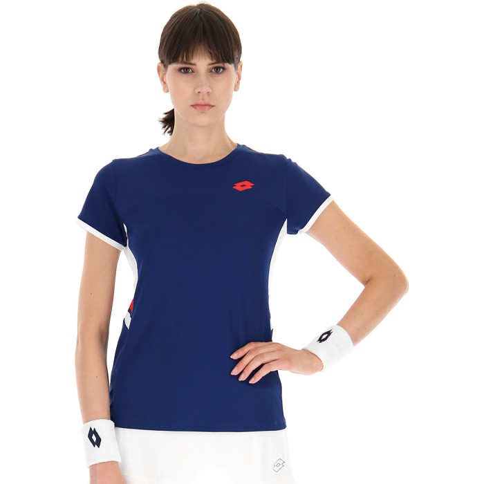 T-shirt LOTTO femme squadra iii