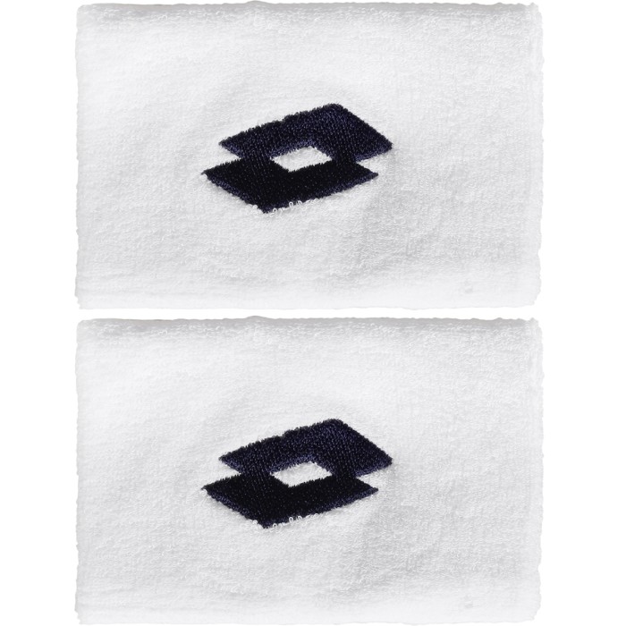 Paire de serre poignets LOTTO tennis double largeur 5" new york / miami