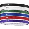 Komplekts ar 6 NIKE swoosh sporta elastīgajiem galvas lentēm