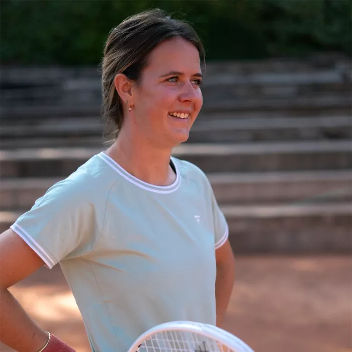 T-shirt TECNIFIBRE femme team stretch