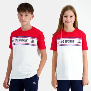 Junior LE COQ SPORTIF tricolore n°2 t-shirt