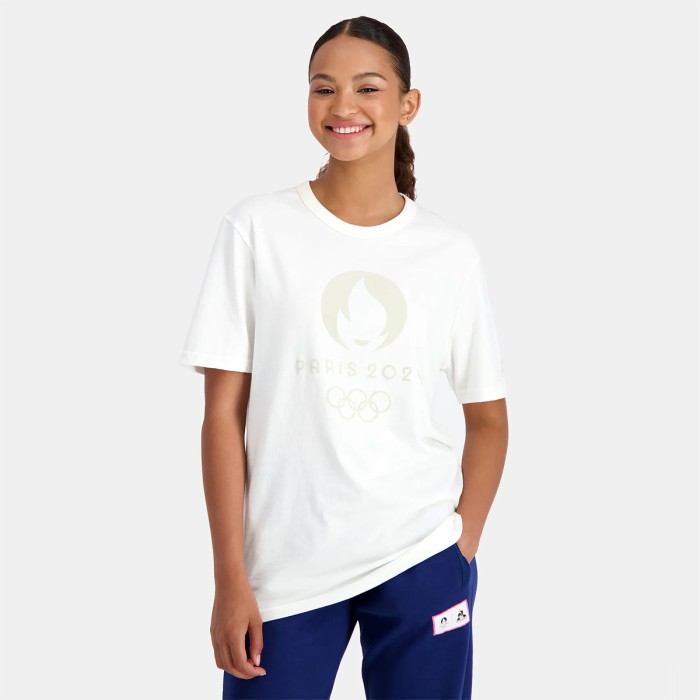 LE COQ SPORTIF paris 2024 graphique t-shirt