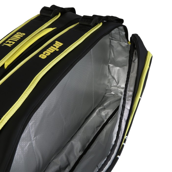 PRINCE/smiley perf 3 comp tennis bag