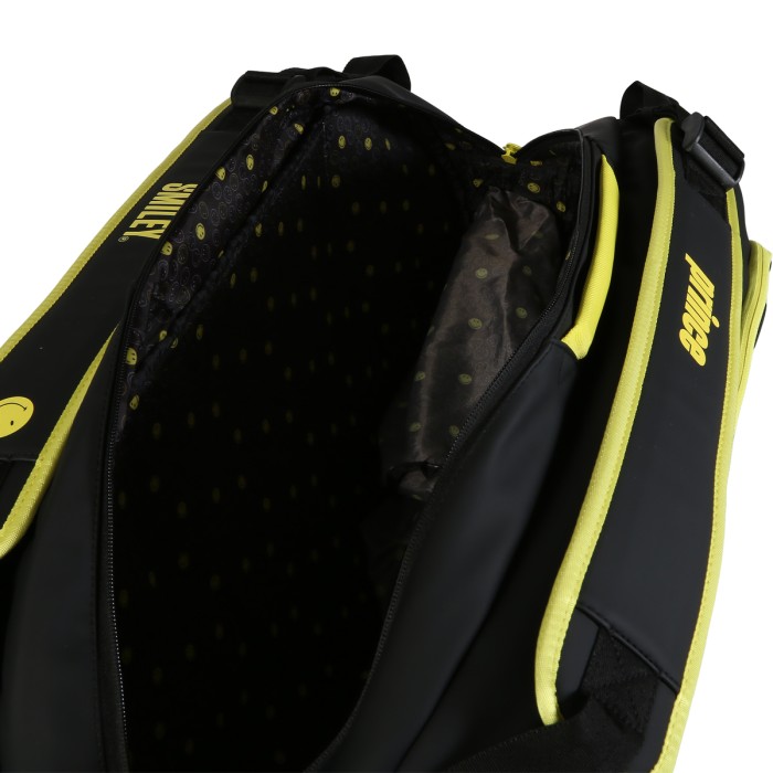PRINCE/smiley perf 3 comp tennis bag